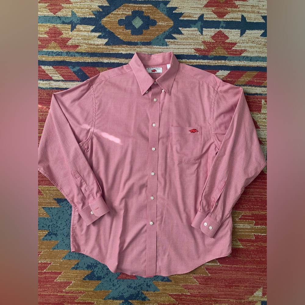 Arkansas Razorback Button Up Shirt